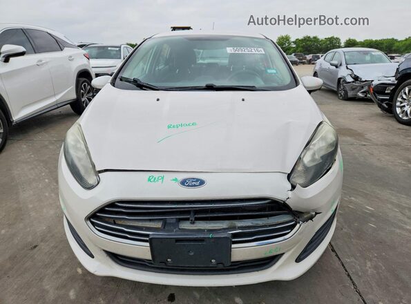 3FADP4EJ8HM157635 2017 FORD FIESTA White Front view