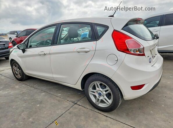 3FADP4EJ8HM157635 2017 FORD FIESTA White Rear left