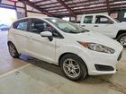 2018 Ford Fiesta Se Белый vin: 3FADP4EJ8JM100549