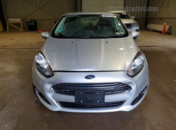 3FADP4EJ8KM125369 2019 FORD FIESTA Серебряный Вид спереди