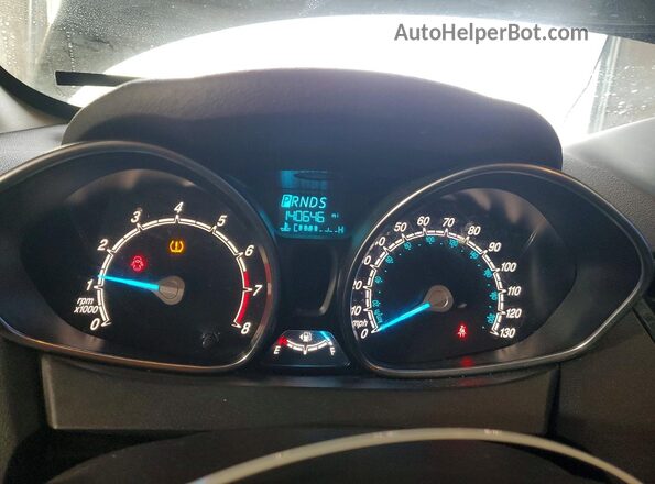 3FADP4EJ8KM138154 2019 FORD FIESTA Black Widok zestawu wskaźników