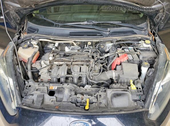 3FADP4EJ8KM138154 2019 FORD FIESTA Black Widok wnętrza z tyłu