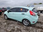 2017 Ford Fiesta Se Бирюзовый vin: 3FADP4EJ9HM115846