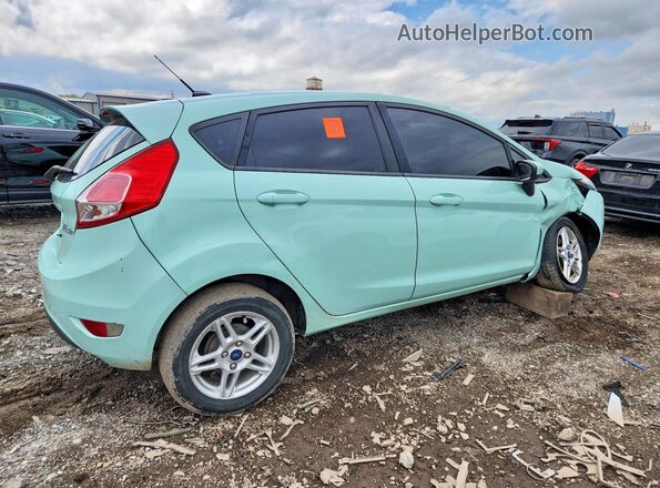 3FADP4EJ9HM115846 2017 FORD FIESTA Бирюзовый Задняя правая четверть
