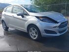 2017 Ford Fiesta Se Silver vin: 3FADP4EJXHM113104