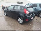 2019 Ford Fiesta Se Black vin: 3FADP4EJXKM102417