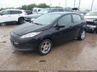 2019 Ford Fiesta Se Black vin: 3FADP4EJXKM102417