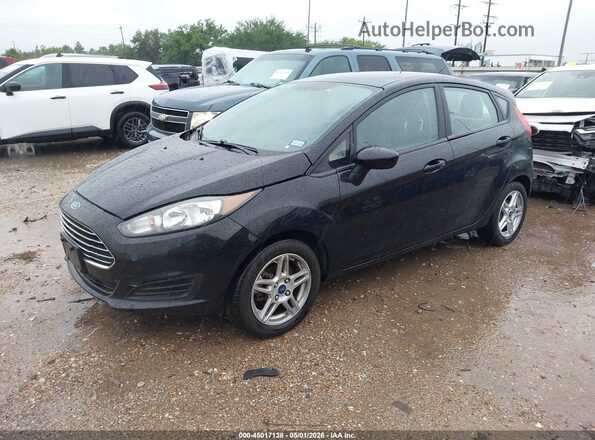 3FADP4EJXKM102417 2019 FORD FIESTA Black Vista tres cuartos delantera izquierda
