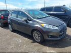 2016 Ford Fiesta Titanium Серый vin: 3FADP4FJ5GM126579