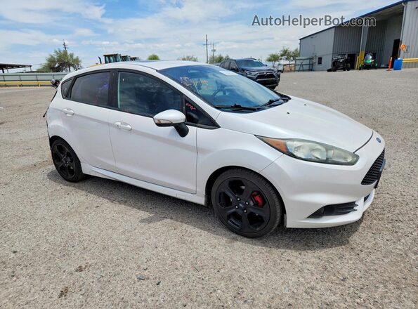 3FADP4GX0GM189253 2016 FORD FIESTA Белый Передняя правая четверть