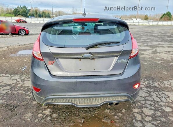 3FADP4GX2KM164105 2019 FORD FIESTA Charcoal Widok z tyłu