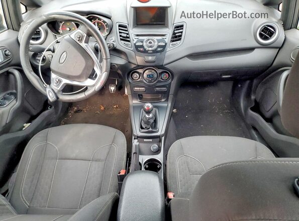 3FADP4GX2KM164105 2019 FORD FIESTA Charcoal Widok deski rozdzielczej