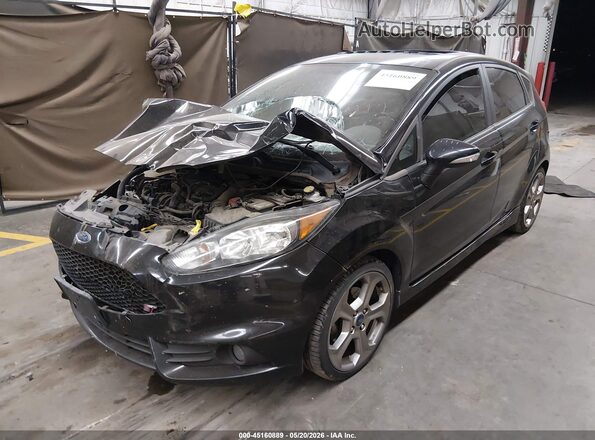 3FADP4GX5KM116131 2019 FORD FIESTA Black Przód lewy