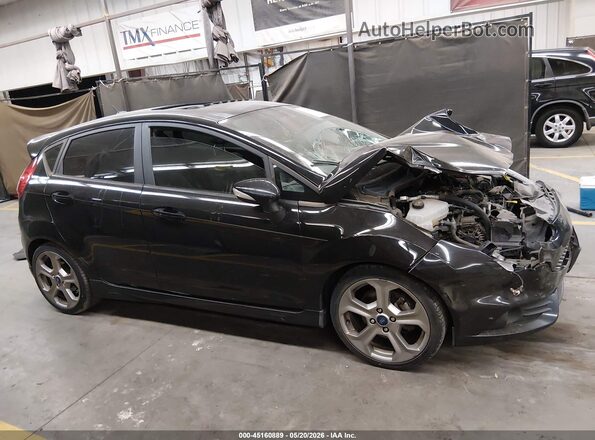3FADP4GX5KM116131 2019 FORD FIESTA Black Widok wnętrza z tyłu