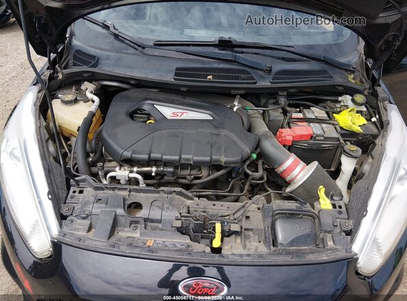 3FADP4GX6HM121153 2017 FORD FIESTA Black Widok z tyłu