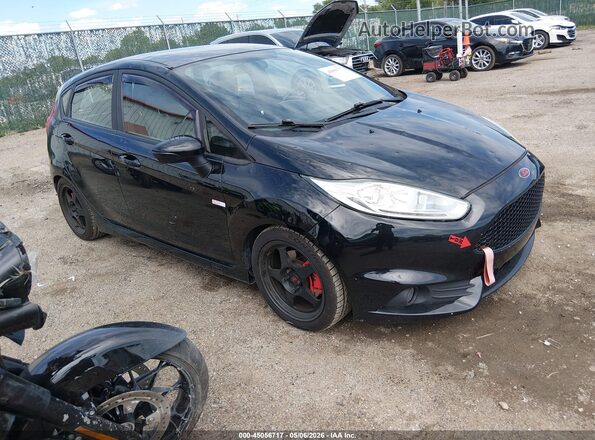3FADP4GX6HM121153 2017 FORD FIESTA Black Przód prawy