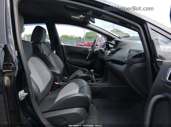 3FADP4GX6HM121153 2017 FORD FIESTA Black Widok wnętrza z przodu