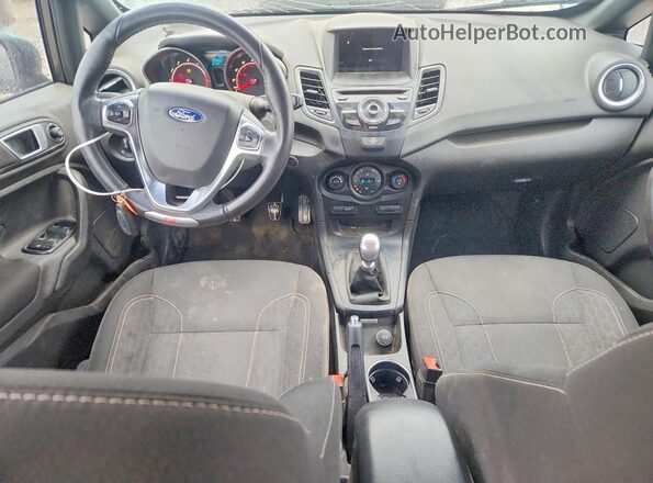 3FADP4GXXKM166409 2019 FORD FIESTA Серый Вид панели приборов