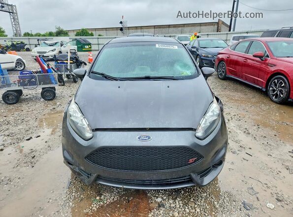 3FADP4GXXKM166409 2019 FORD FIESTA Серый Вид спереди