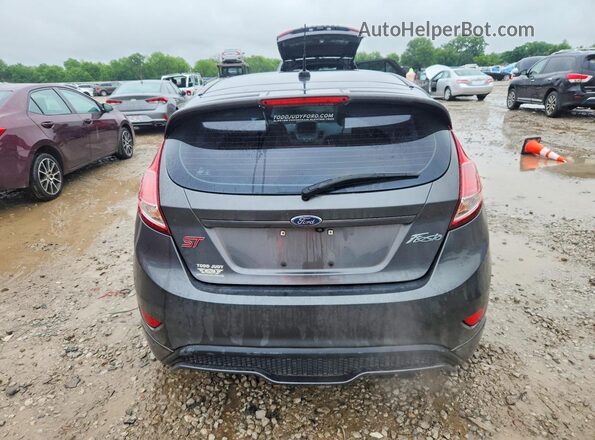 3FADP4GXXKM166409 2019 FORD FIESTA Серый Вид сзади