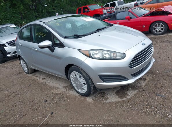 3FADP4TJ6GM171695 2016 FORD FIESTA Серебряный Передняя правая четверть