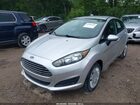 2016 Ford Fiesta S Серебряный vin: 3FADP4TJ6GM171695