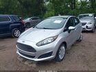 2016 Ford Fiesta S Серебряный vin: 3FADP4TJ6GM171695