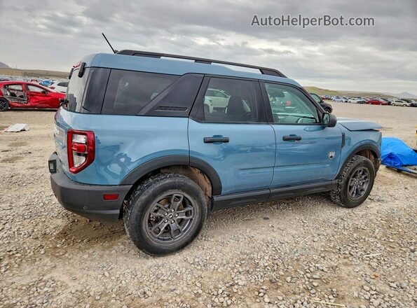 3FMCR9B60PRD65891 2023 FORD BRONCO Бирюзовый Задняя правая четверть