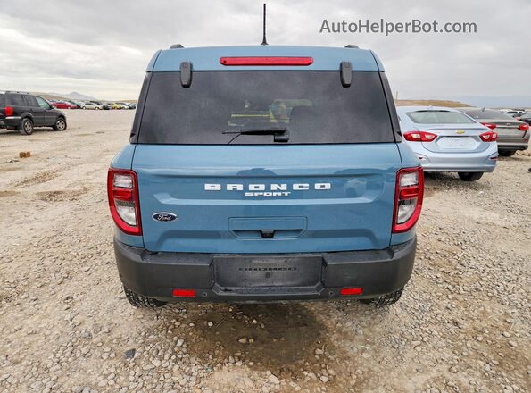 3FMCR9B60PRD65891 2023 FORD BRONCO Бирюзовый Вид сзади