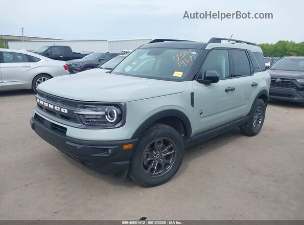 3FMCR9B61PRD43771 2023 FORD BRONCO SPORT Gray წინა მარცხენა ხედი სამი მეოთხედიდან