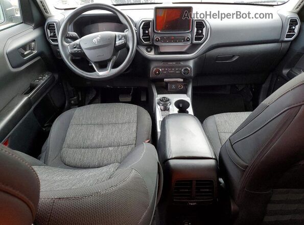3FMCR9B62MRA69508 2021 FORD BRONCO Белый Вид панели приборов