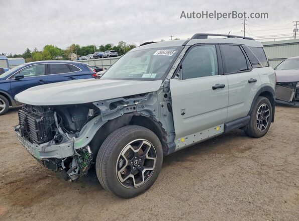 3FMCR9B68PRD00934 2023 FORD BRONCO Серый Передняя левая четверть