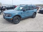2023 Ford Bronco Sport Big Bend Синий vin: 3FMCR9B68PRD41483