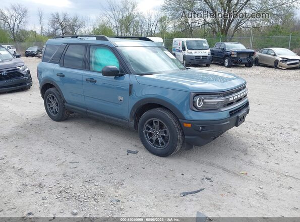 3FMCR9B68PRD41483 2023 FORD BRONCO SPORT Синий Передняя правая четверть