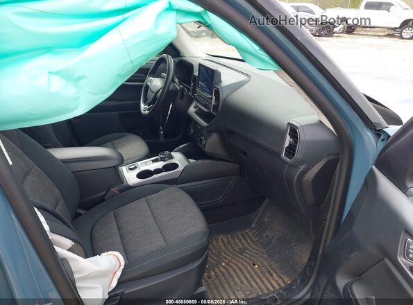 3FMCR9B68PRD41483 2023 FORD BRONCO SPORT Синий Вид салона спереди