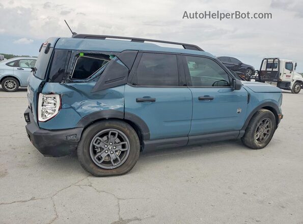 3FMCR9B6XPRD12194 2023 FORD BRONCO Синий Задняя правая четверть