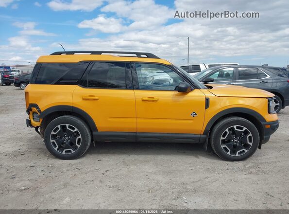 3FMCR9C61PRD80883 2023 FORD BRONCO SPORT Yellow Панорамний вид салону 360°
