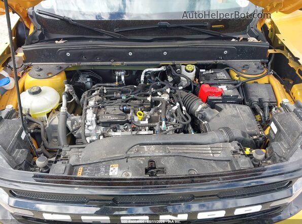3FMCR9C61PRD80883 2023 FORD BRONCO SPORT Yellow Вид ззаду