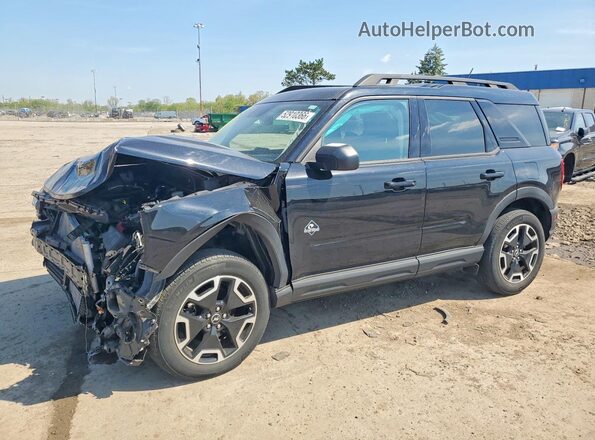 3FMCR9C65PRD50978 2023 FORD BRONCO Черный Передняя левая четверть