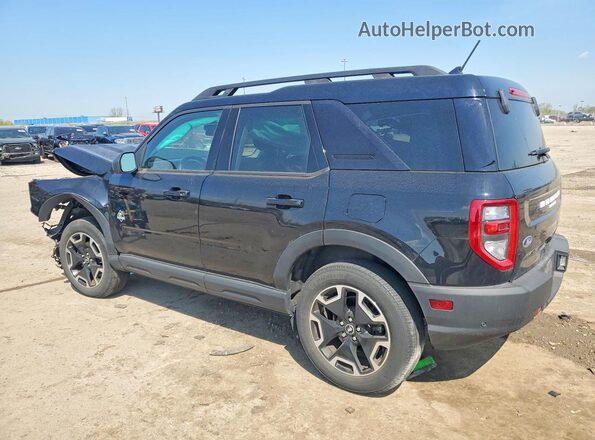 3FMCR9C65PRD50978 2023 FORD BRONCO Черный Задняя левая четверть