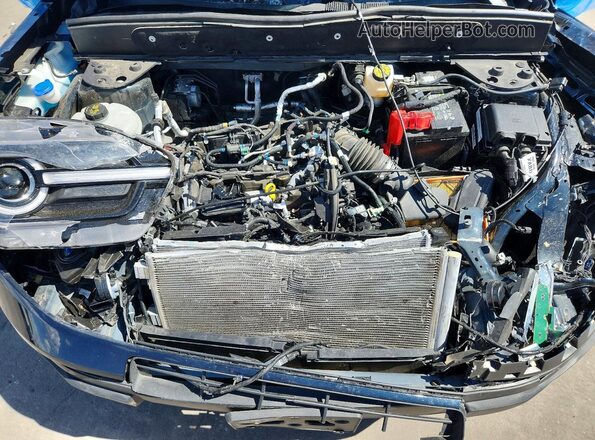 3FMCR9C65PRE00682 2023 FORD BRONCO Синий Вид подкапотного пространства