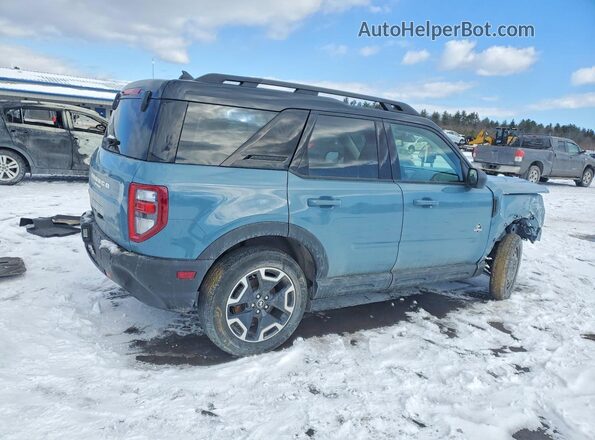 3FMCR9C67PRD16833 2023 FORD BRONCO Blue უკანა მარჯვენა