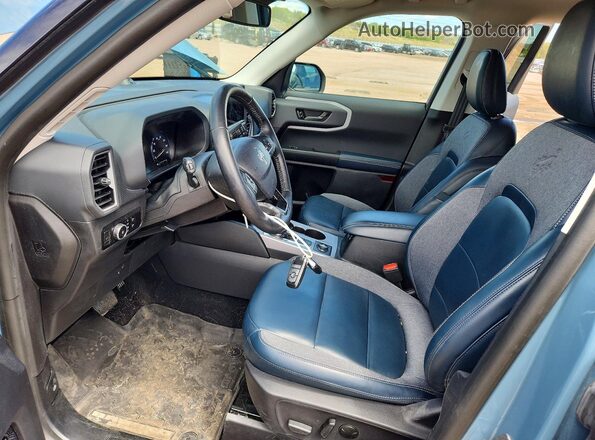 3FMCR9C69PRD13478 2023 FORD BRONCO Blue Vista interior delantera