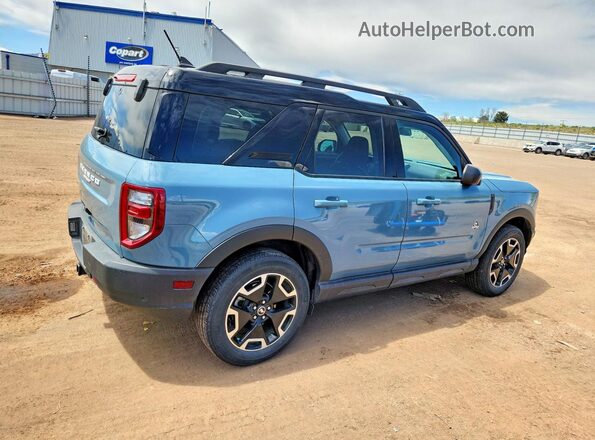 3FMCR9C69PRD13478 2023 FORD BRONCO Blue Trasero derecho