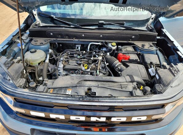 3FMCR9C69PRD13478 2023 FORD BRONCO Blue Vista interior trasera