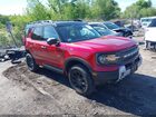 2026 Ford Bronco Sport Badlands Red vin: 3FMCR9DA4TRE14165