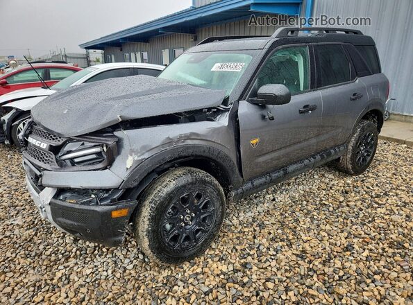 3FMCR9DA4TRE46050 2026 FORD BRONCO Серый Передняя левая четверть