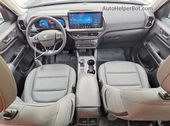 3FMCR9DA6SRE82711 2025 FORD BRONCO Черный Вид панели приборов