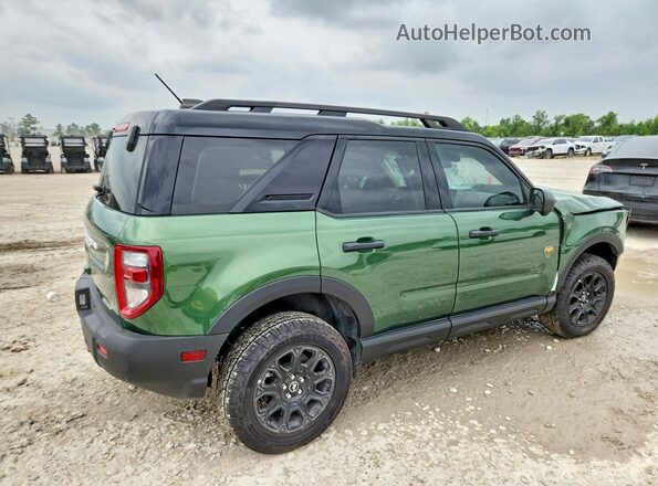 3FMCR9DA9SRE98093 2025 FORD BRONCO Зеленый Задняя правая четверть