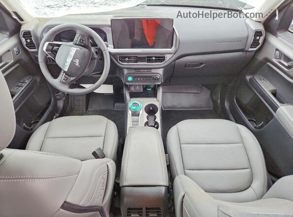 3FMCR9DA9SRE98093 2025 FORD BRONCO Зеленый Вид панели приборов